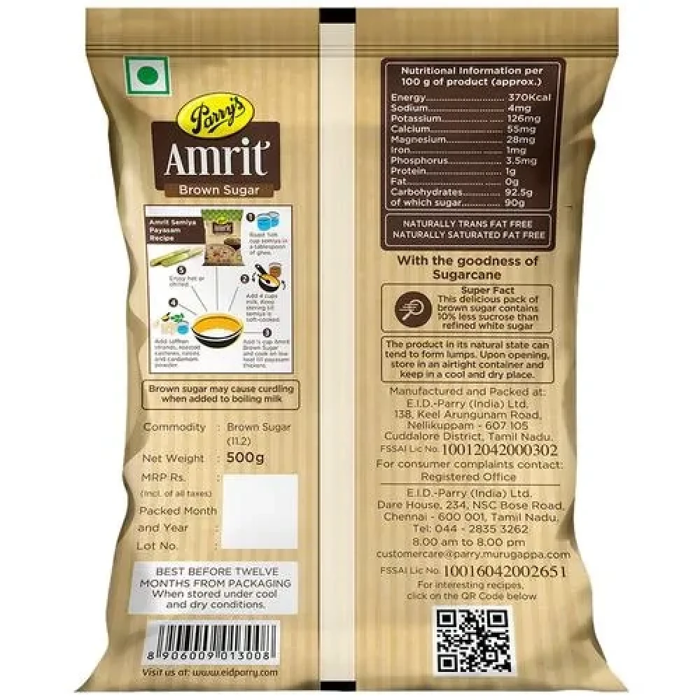 Parry's Amrit - Brown Sugar