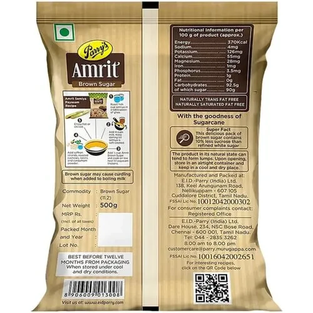 Parry's Amrit - Brown Sugar