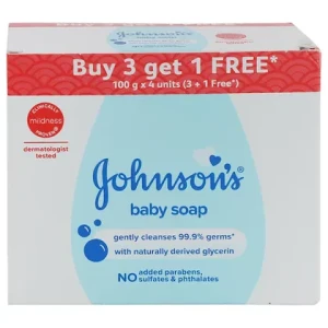 Johnson's Soap 100 g (Buy 3 Get 1 Free)