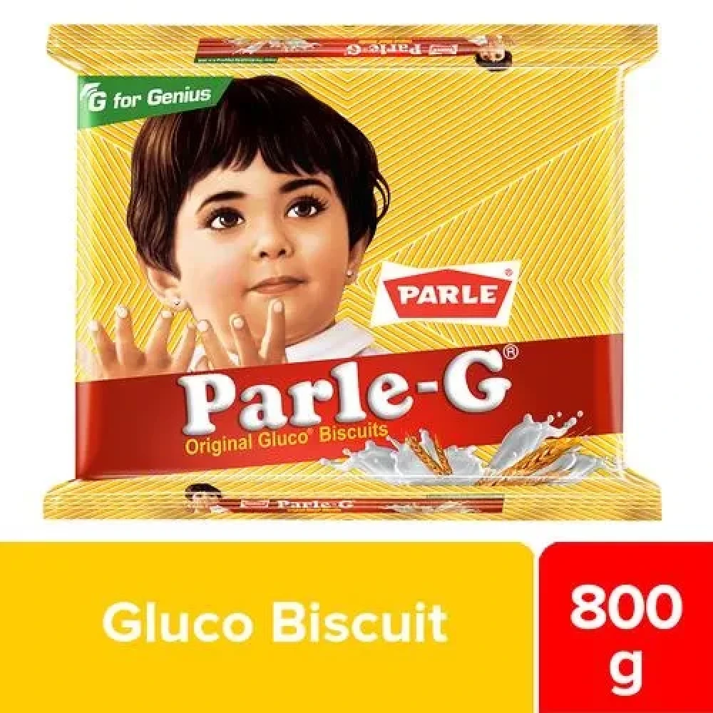 Parle Gluco Biscuits - Parle-G, 800 g Pouch