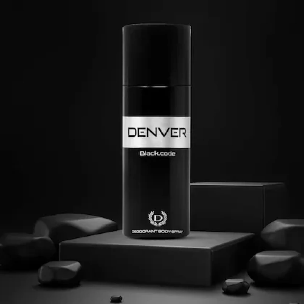 DENVER Black Code Deodorant - 200ML