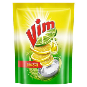 Vim Anti Smell DiswashLiquid Gel With Lemon Fragrances(125ml)