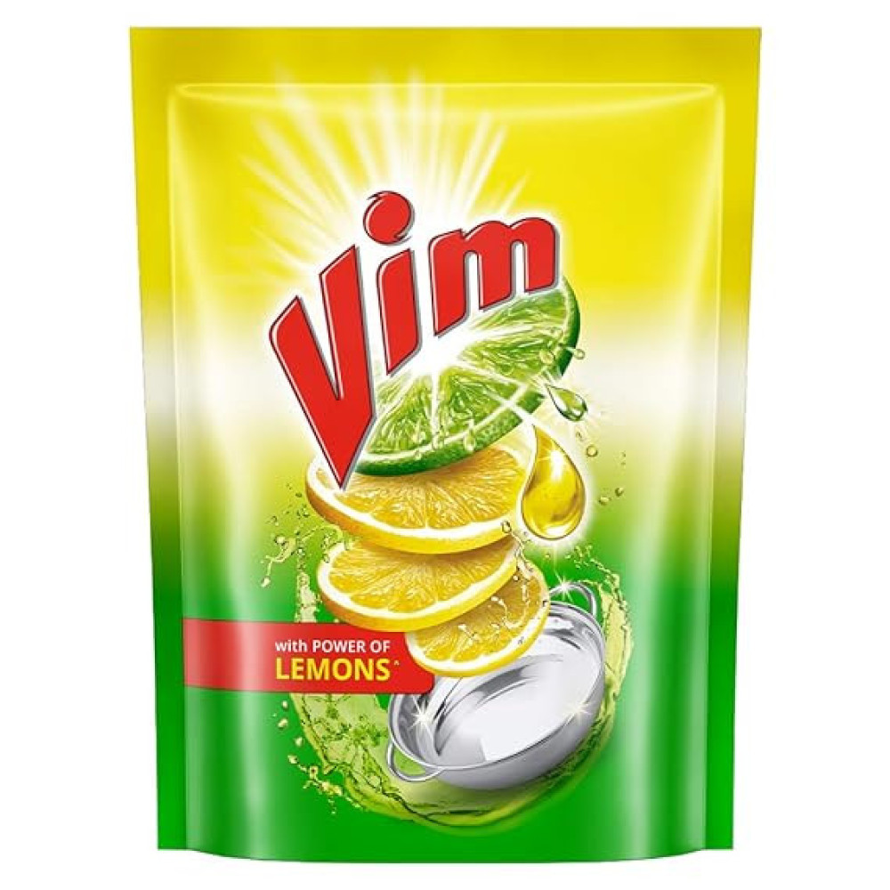 Vim Anti Smell DiswashLiquid Gel With Lemon Fragrances(125ml)