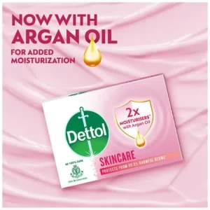 Dettol Germ Protection Bathing Soap Bar 8x125 g Multipack