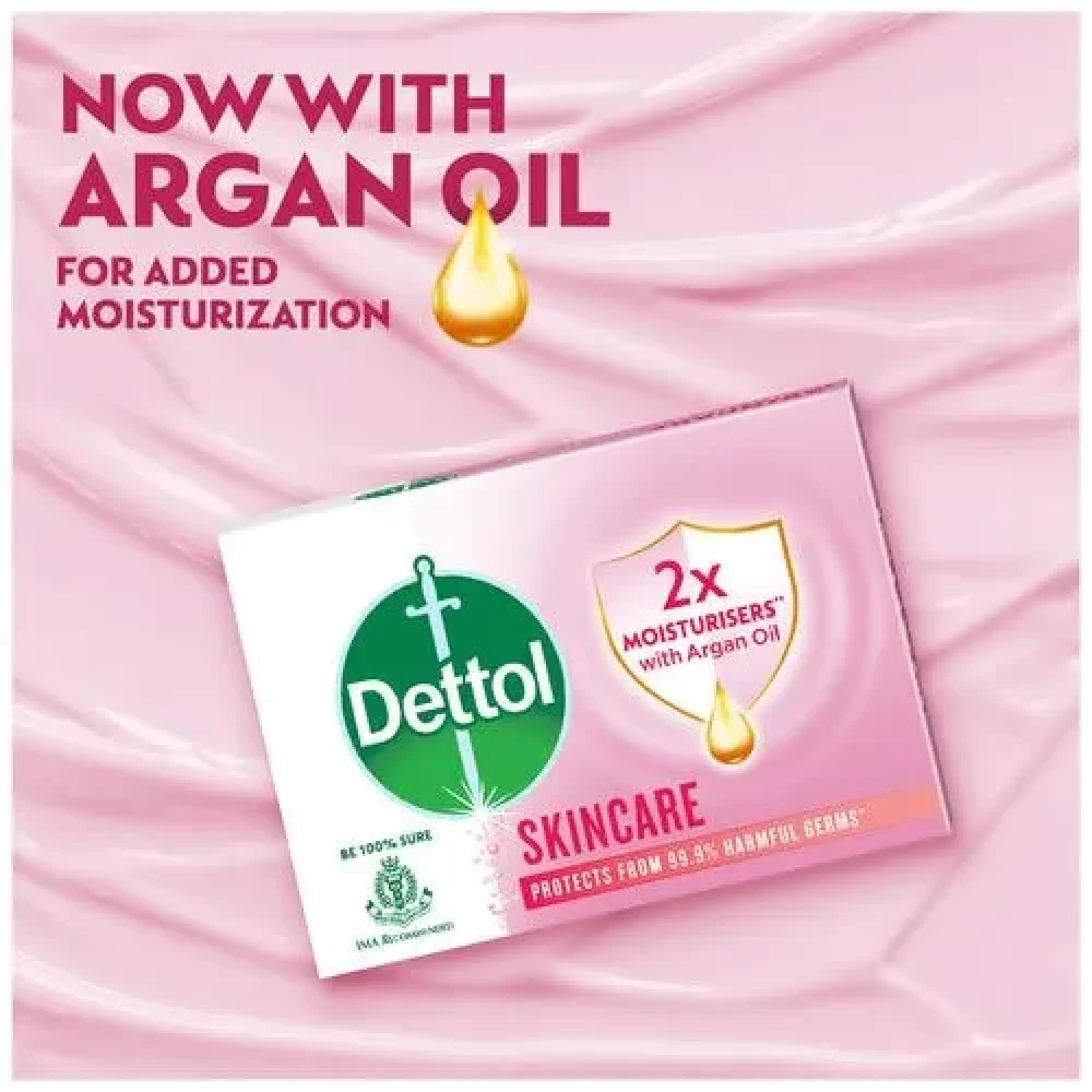 Dettol Germ Protection Bathing Soap Bar 8x125 g Multipack