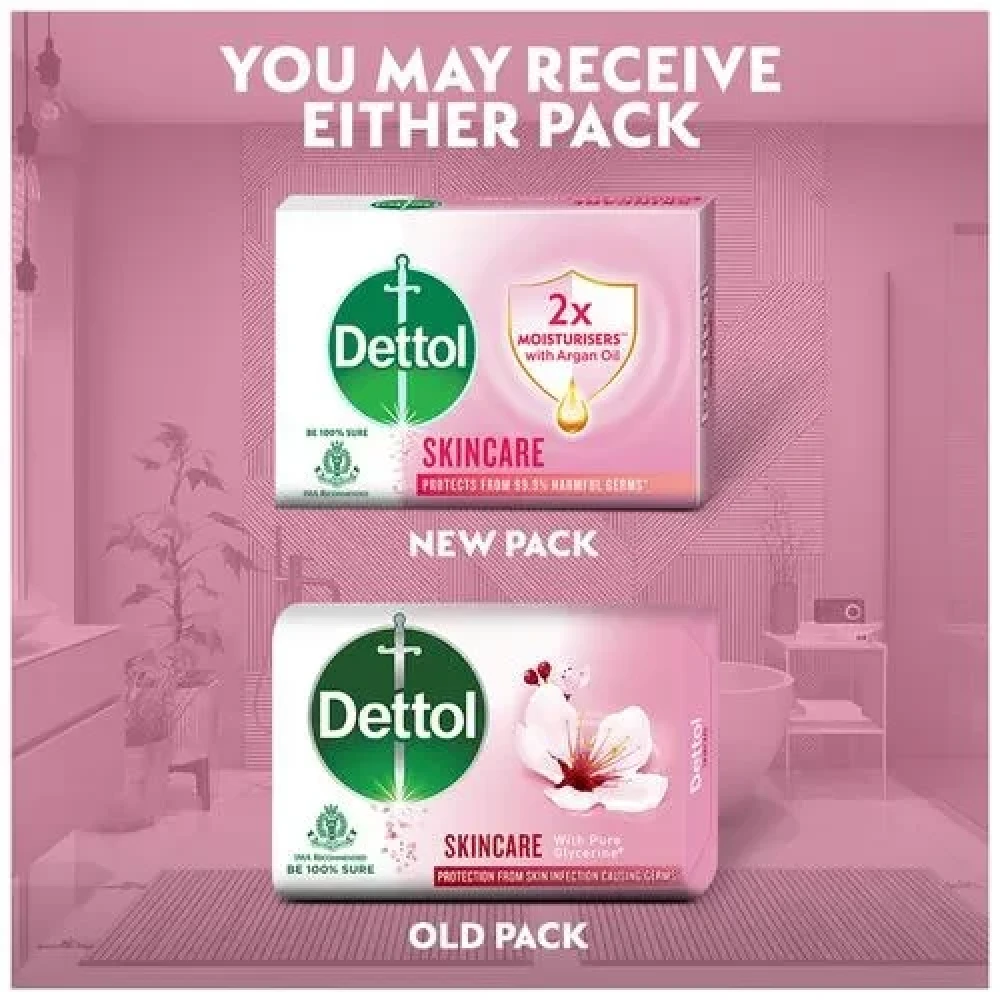 Dettol Germ Protection Bathing Soap Bar 8x125 g Multipack