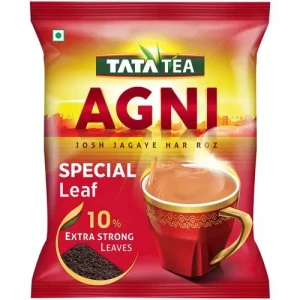 Tata Tea Agni Special Blend Tea - 10% Extra Strong Leaves, Perfect Aroma & Taste, 250 g Pack