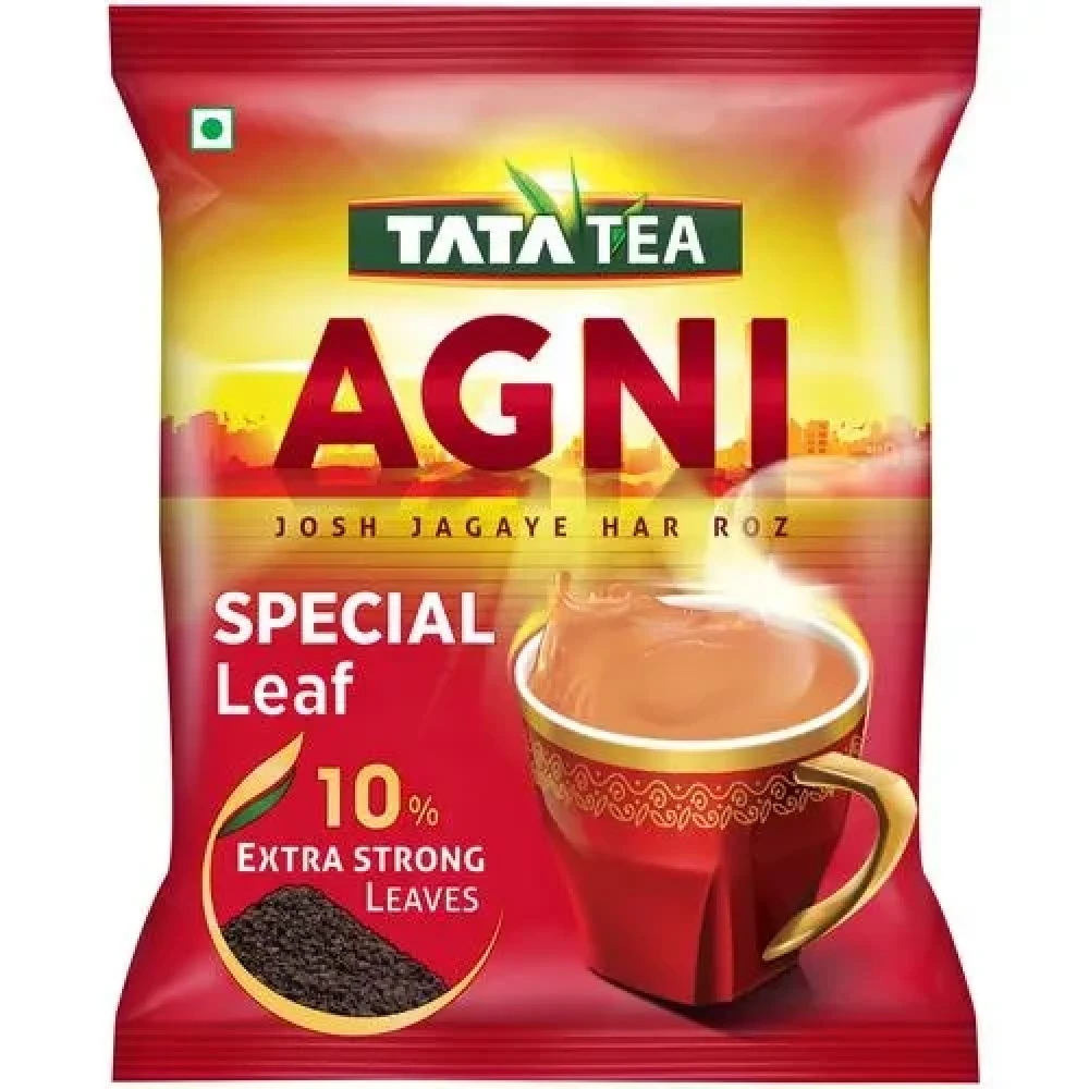 Tata Tea Agni Special Blend Tea - 10% Extra Strong Leaves, Perfect Aroma & Taste, 250 g Pack