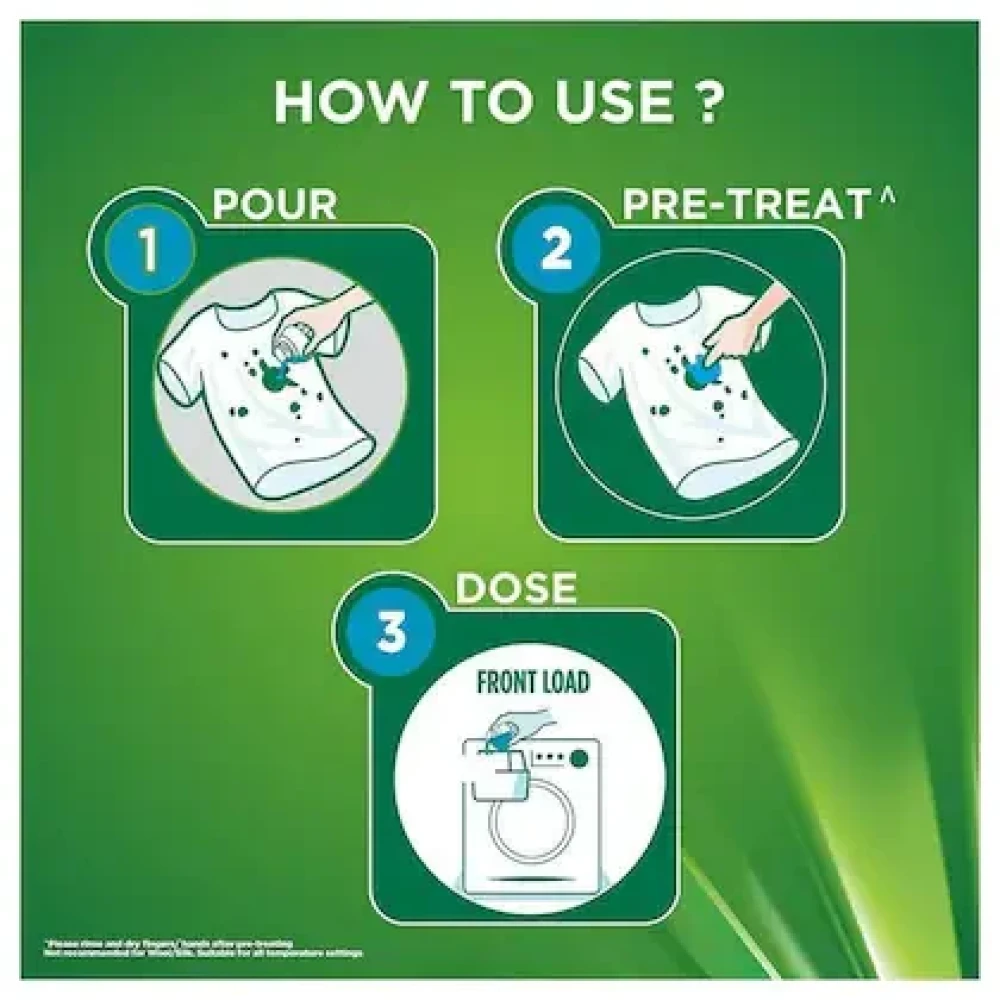 Ariel Matic Front Load Liquid Detergent Refill Pouch 2 L