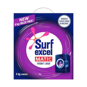 Surf Excel Matic Front Load Detergent Washing Powder 3+1 Kg