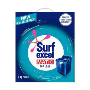 Surf Excel Matic Powder Top Load 6kg