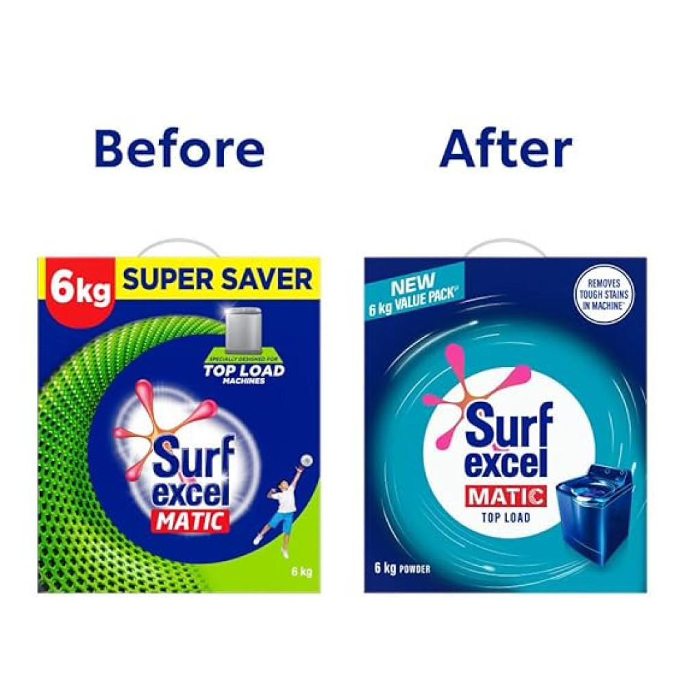 Surf Excel Matic Powder Top Load 6kg