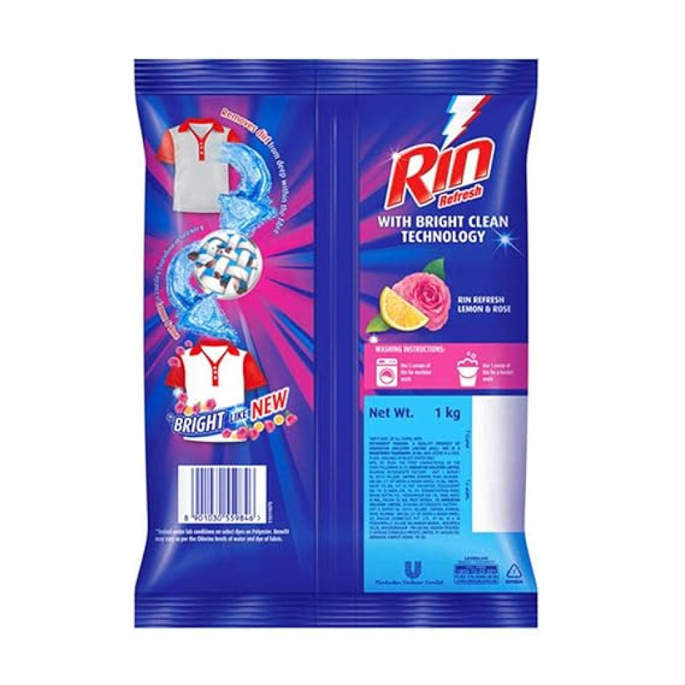 RIN Fresh Lemon And Rose Powder- 1 Kg