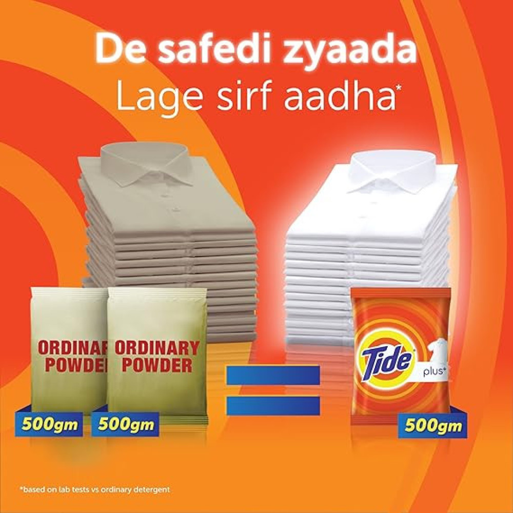 Tide Naturals Lemon and Chandan Detergent Washing Powder, 1kg