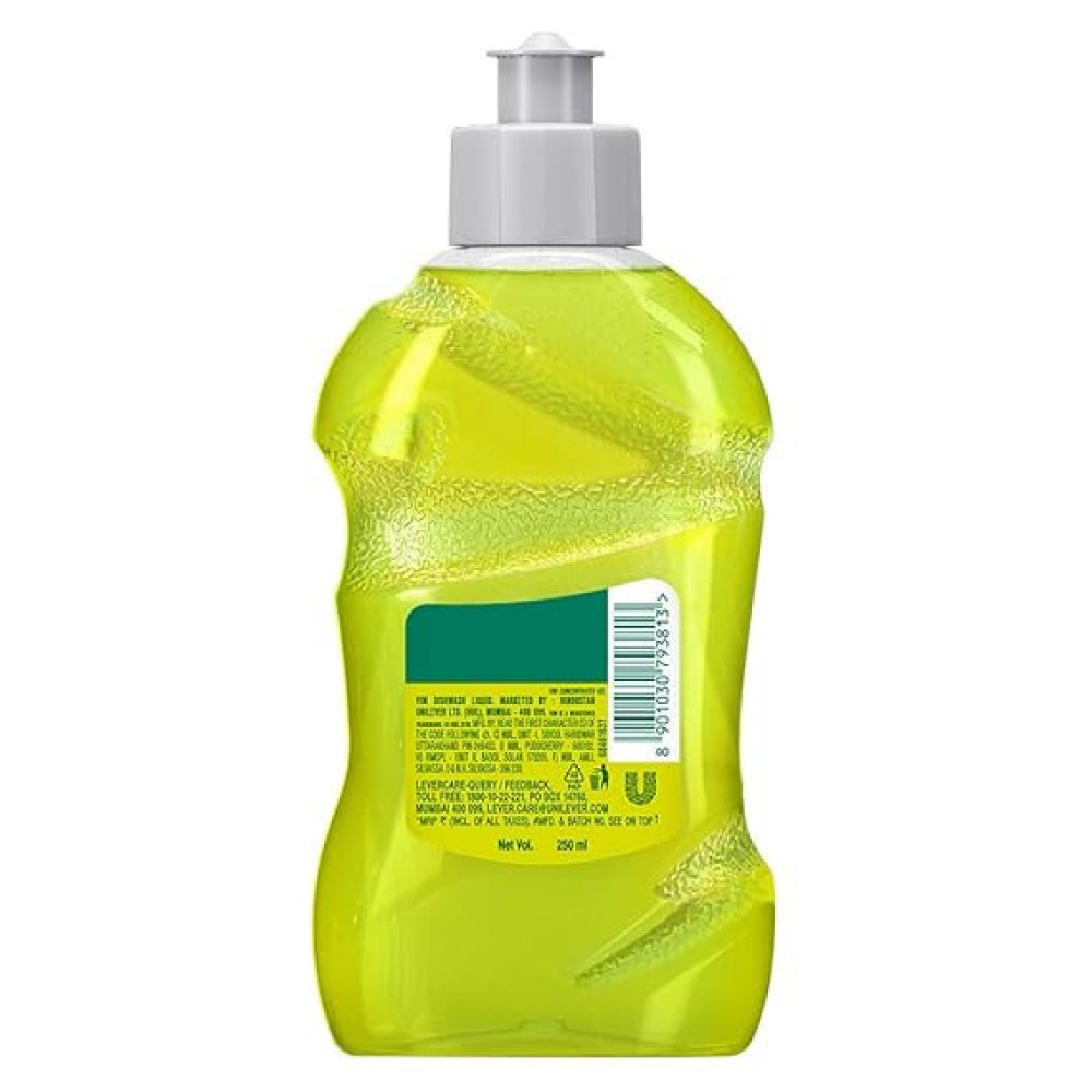 Vim Anti Smell Smell Dishwash Liquid Gel, Pudina-250ml