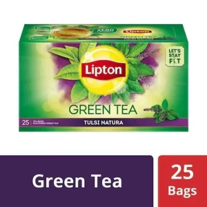 Lipton Tulsi Natura Green Tea Bags 25 pcs