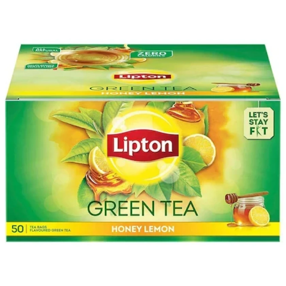 Lipton Honey Lemon Green Tea 50 pcs