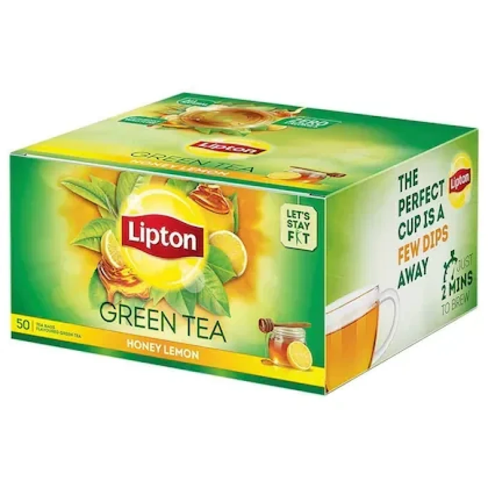 Lipton Honey Lemon Green Tea 50 pcs