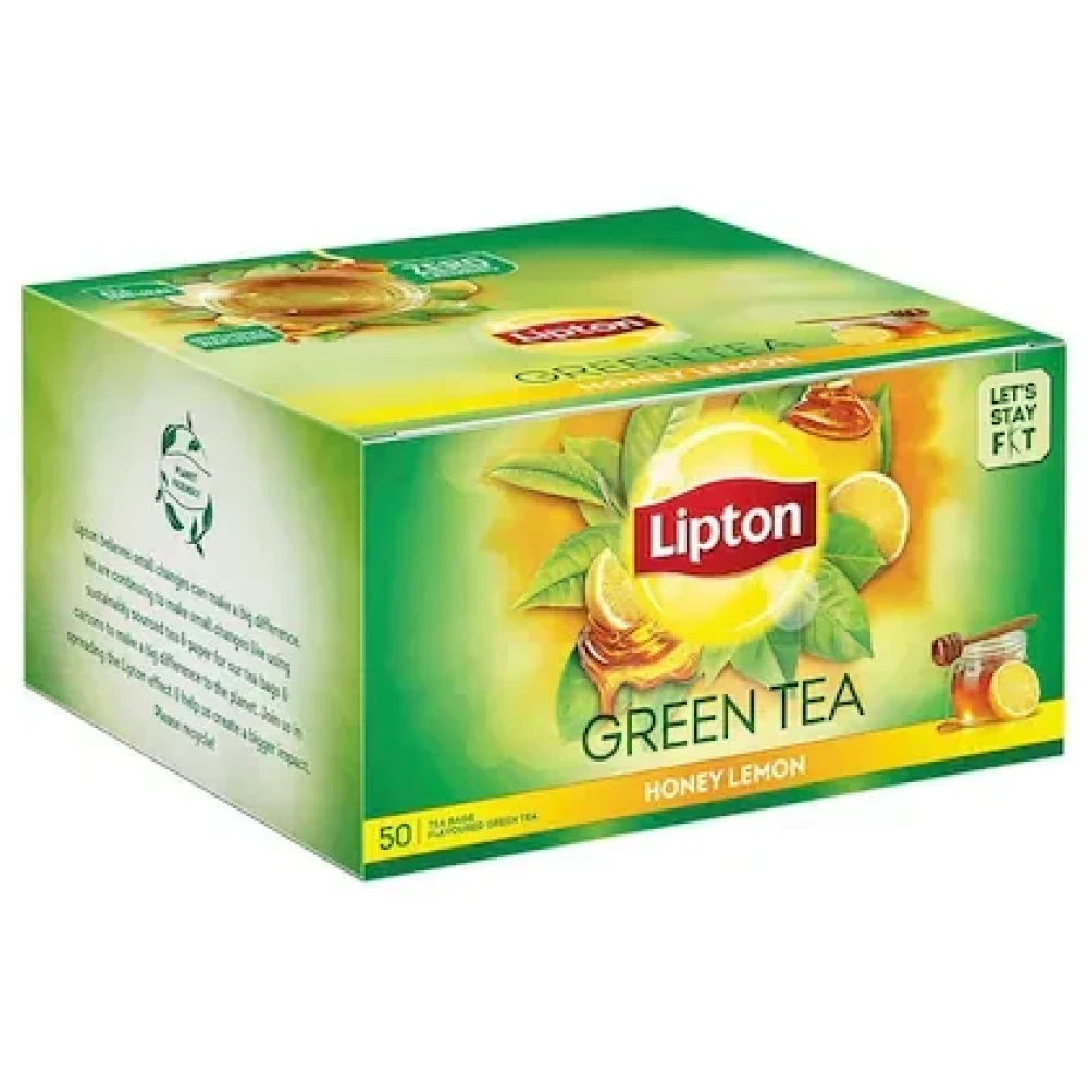 Lipton Honey Lemon Green Tea 50 pcs