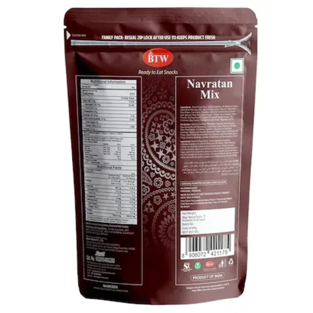 BTW Navratan Mix Namkeen 1kg