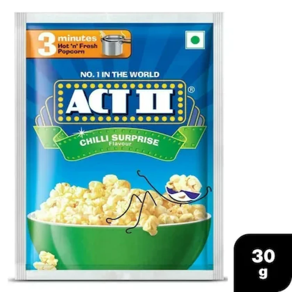Act II Chilli Surprise Instant Popcorn 30 g