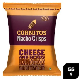 Cornitos Cheese & Herbs Nacho Crisps 55 g