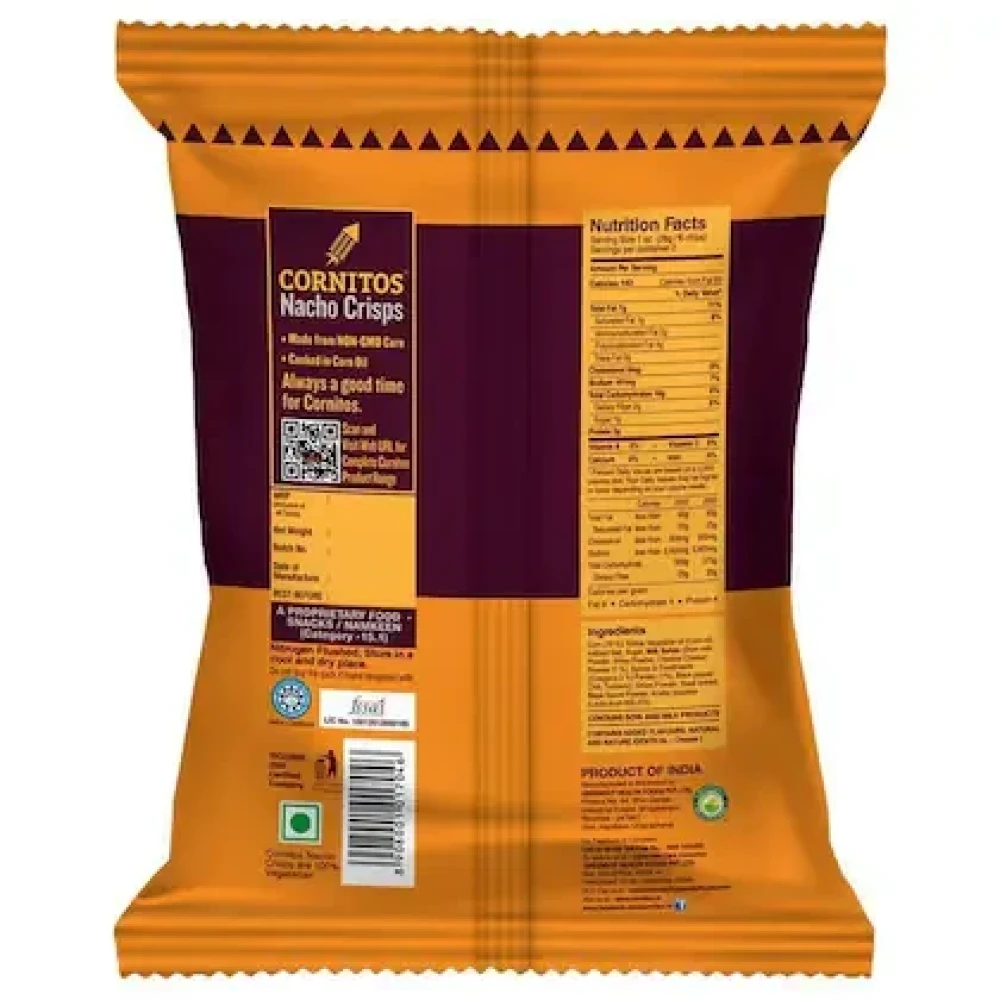 Cornitos Cheese & Herbs Nacho Crisps 55 g