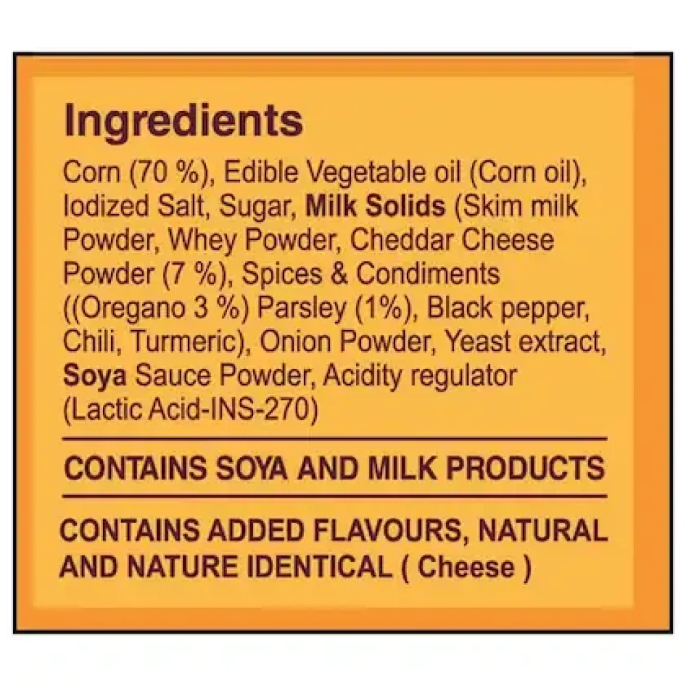 Cornitos Cheese & Herbs Nacho Crisps 55 g