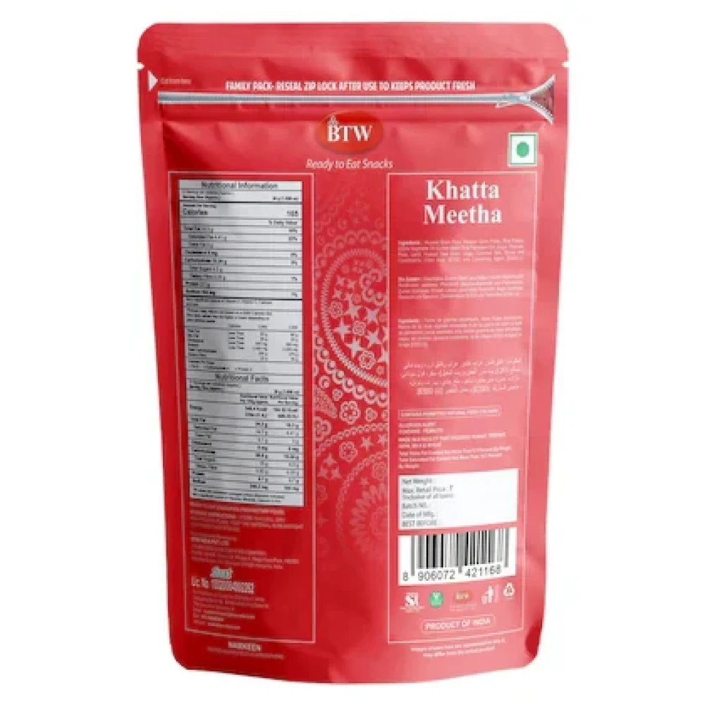 BTW Khatta Meetha Namkeen 1kg