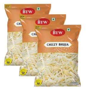 BTW Cheezy Bhujia Namkeen 450g (150g X 3)