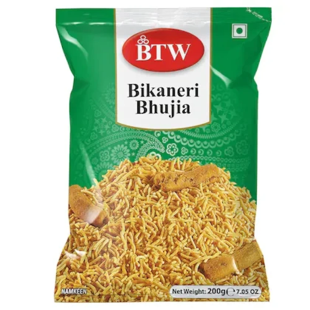 BTW Bikaneri Bhujia Namkeen 400g (200g X 2)