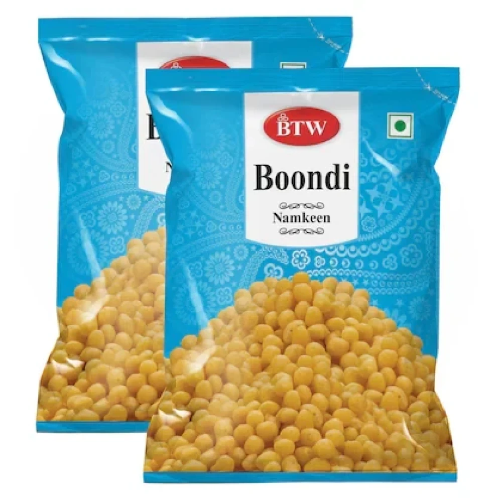 BTW Boondi Namkeen 400g (200g X 2)