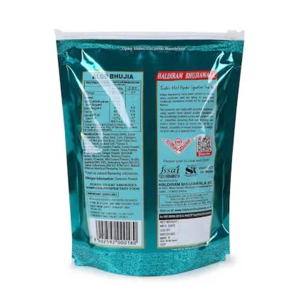 Haldiram Bhujiawala Aloo Bhujia 400gm Pack of 2 ( 50gm Extra )