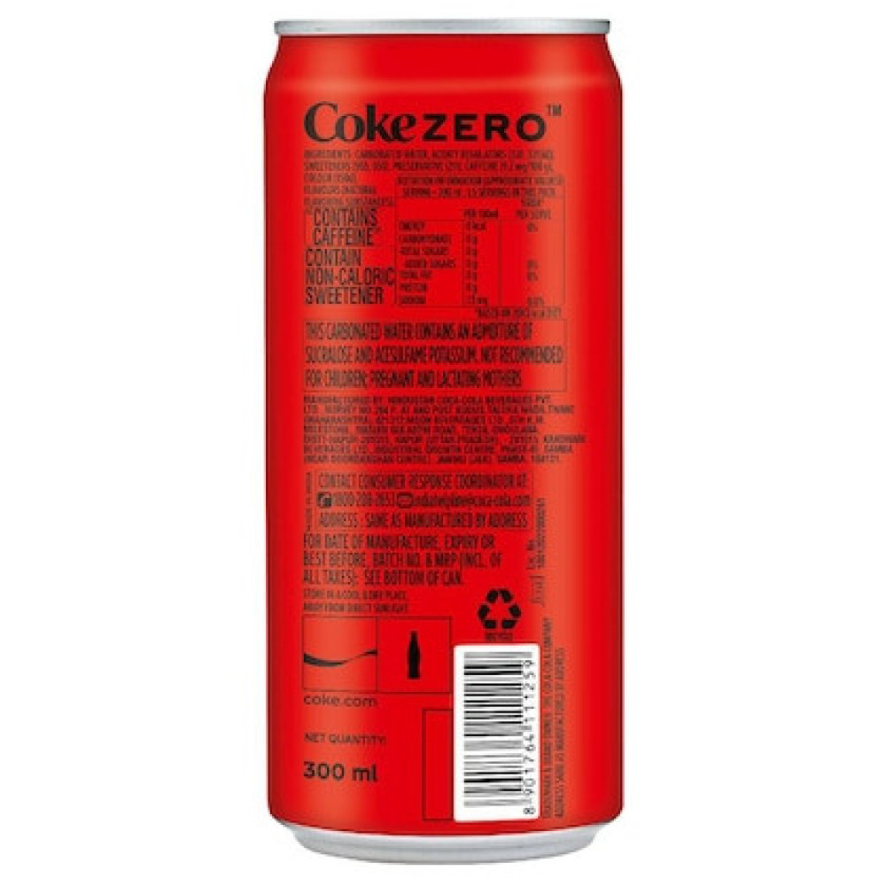 Coca Cola Zero Sugar 300 ml