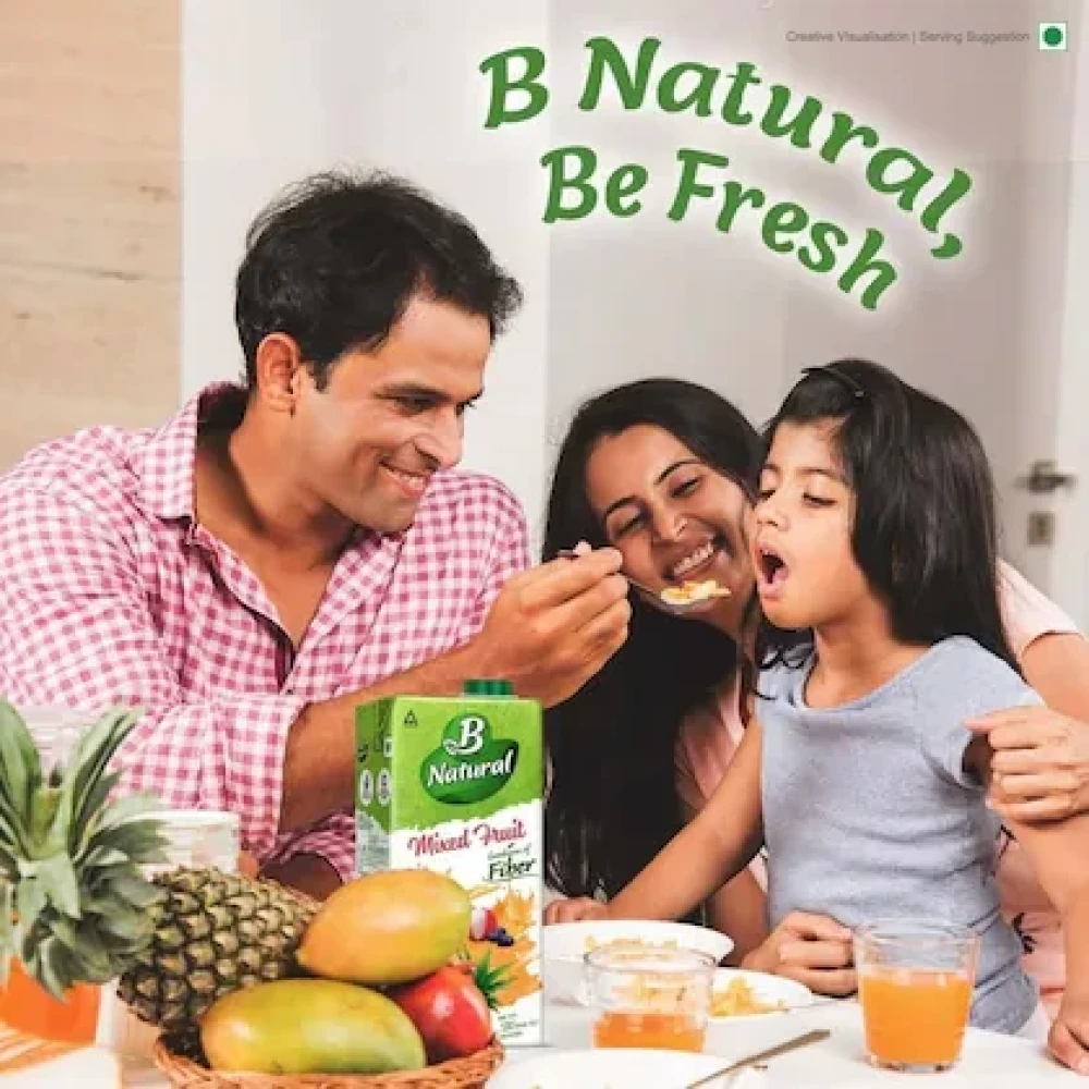 B Natural Mixed Fruit Juice 1 L