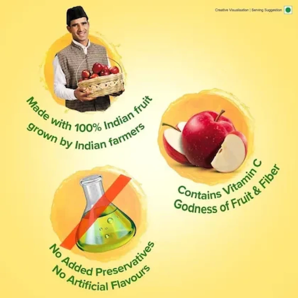 B Natural Apple Juice 1 L