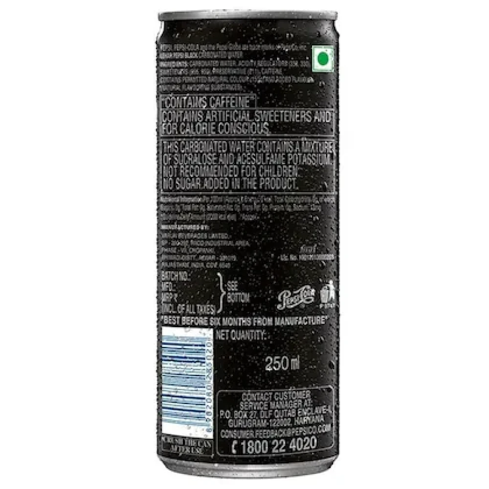 Pepsi Black Zero Sugar 500 ml