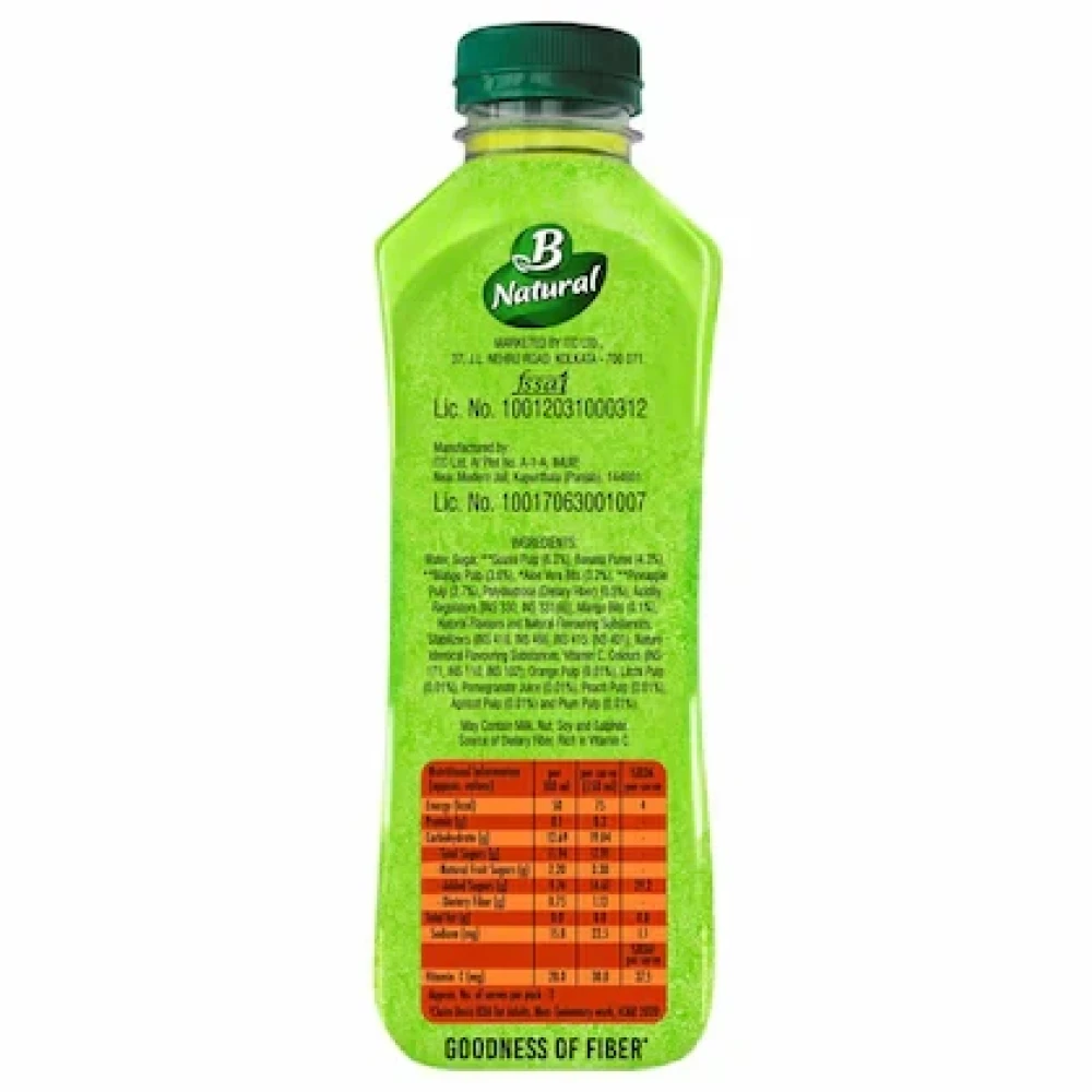 B Natural Fruits N Bits Mix Fruit Drink 300 ml