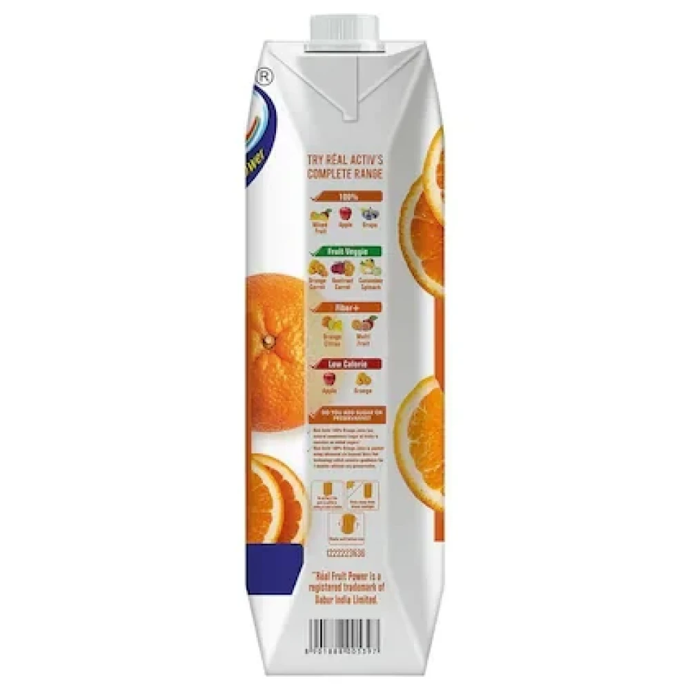 Real Fruit Power Active Orange Juice 1 L