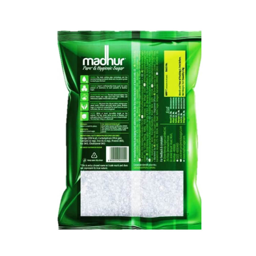 Madhur Pure and Hygienic Sugar