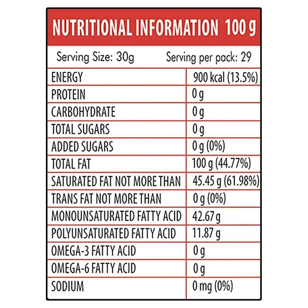 Ruchi Gold Refined Palmolein Oil 850 g
