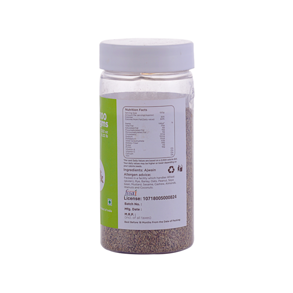AJWAIN SEED AJMA WHOLE 100GM