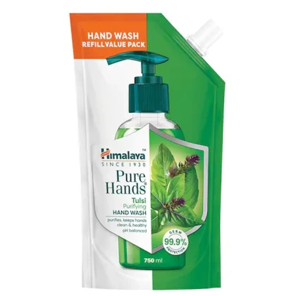 Himalaya Pure Hands Tulsi Purifying Hand Wash Refill 750 ml