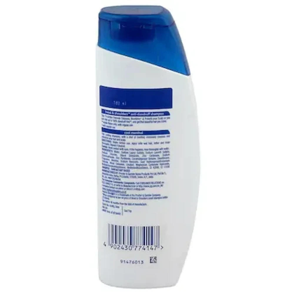 Head & Shoulders Cool Menthol Anti-Dandruff Shampoo 180 ml