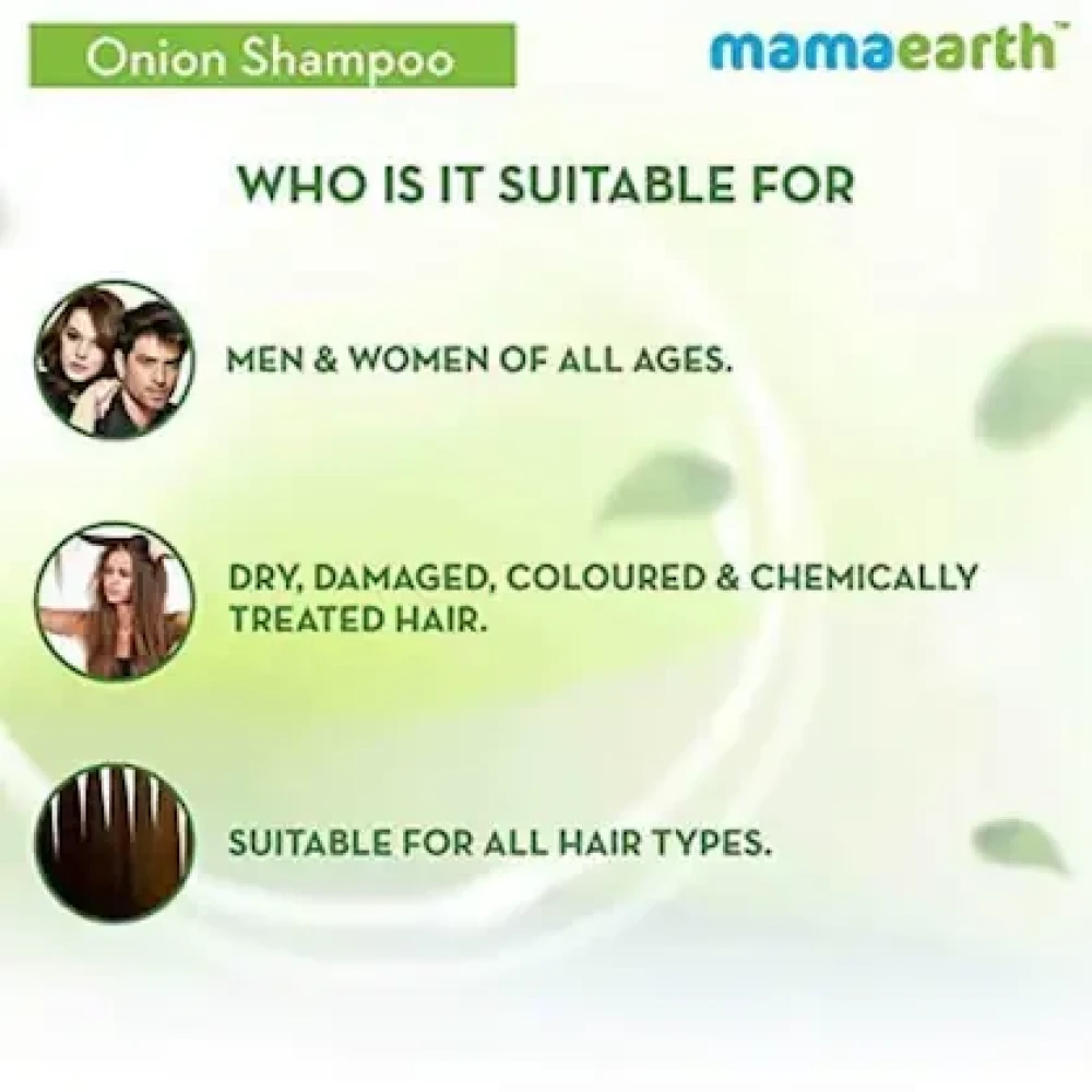 Mamaearth Onion Shampoo - 400ml