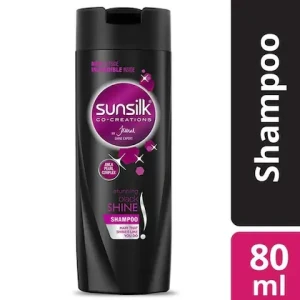 Sunsilk Co-Creations Stunning Black Shine Shampoo 80 ml