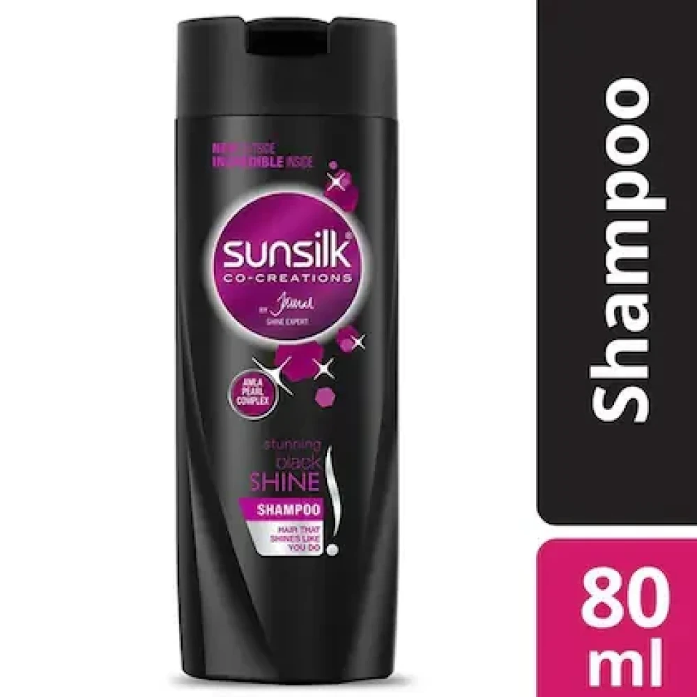 Sunsilk Co-Creations Stunning Black Shine Shampoo 80 ml
