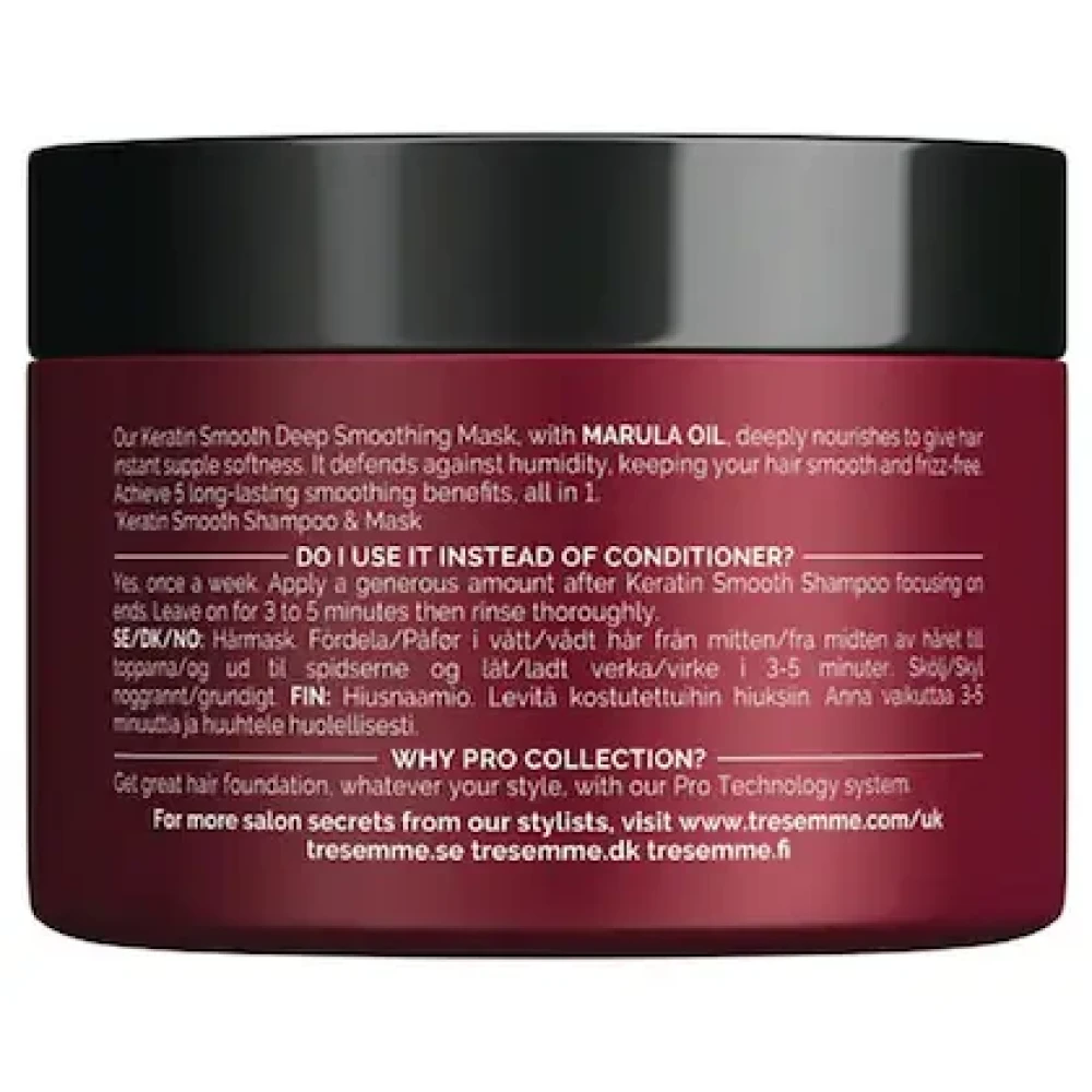 TRESemme Keratin Smooth Deep Conditioning Hair Smoothing Mask 300 ml